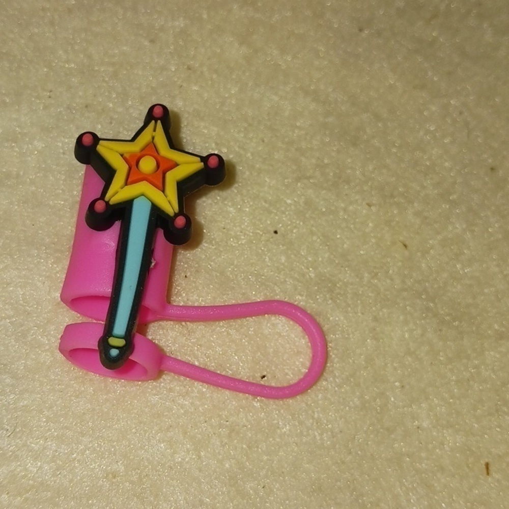 Silicone Reusable Straw Topper 10mm 0.4in